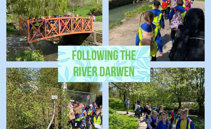 Image of Year 2 follow the River Darwen