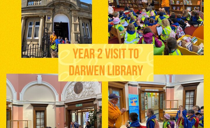 Image of Year 2 visit Darwen Library