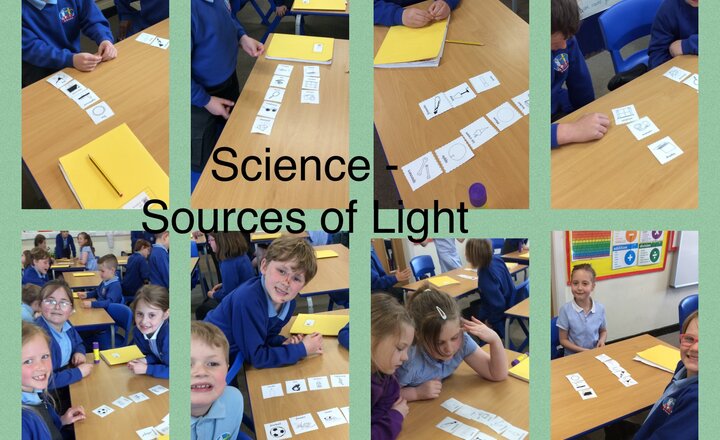 Image of Year 3 Science - Sources of Light