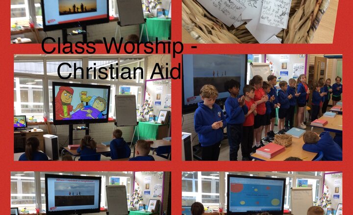 Image of Year 3 Class Worship - Christian Aid Week