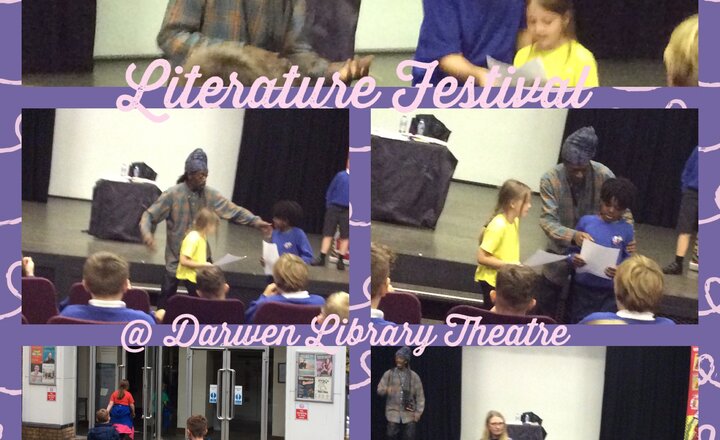 Image of Year 4 Attending the Literature Festival