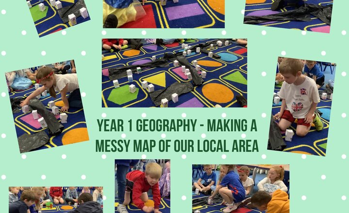 Image of Year 1 Geography- Creating a Messy Map