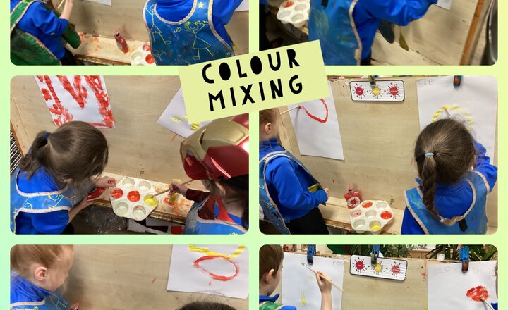 Image of Reception: Colour Mixing
