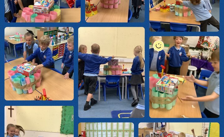 Image of Year 1 DT Testing our Super Structures
