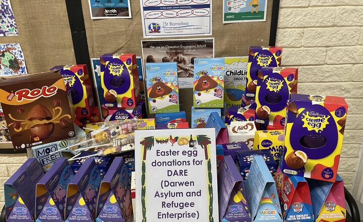 Image of Easter Eggs for Darwen Asylum and Refugee Enterprise (DARE) 