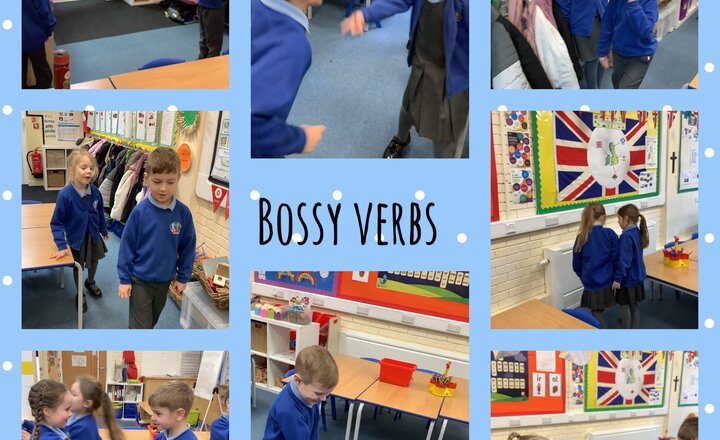 Image of Year 1-Bossy verbs