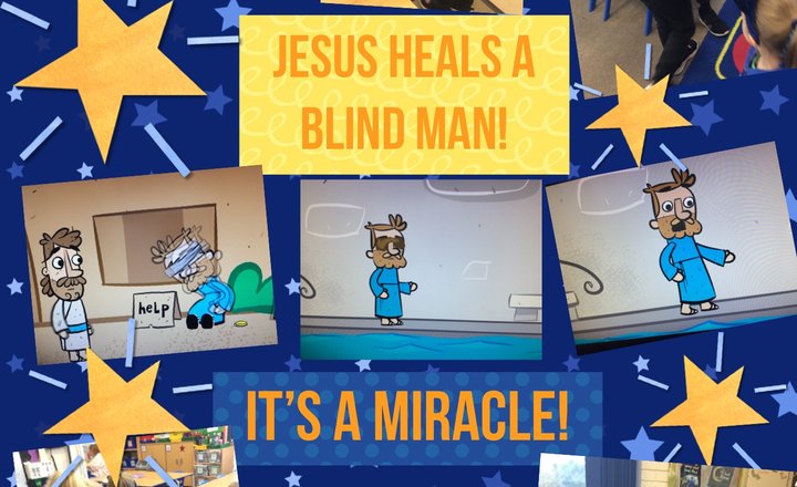 Image of Year 2 RE: Jesus heals a blind man! 