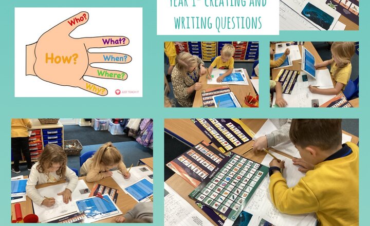 Image of Year 1- Creating and Writing Questions 