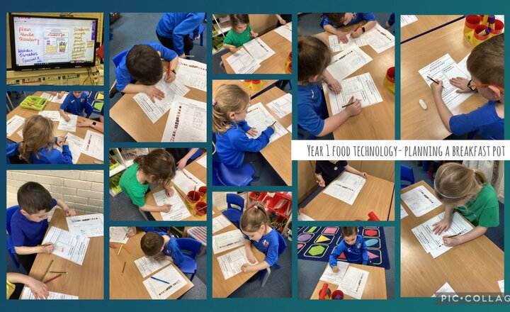 Image of Year 1 Food Technology- Planning and Designing a Breakfast Pot 