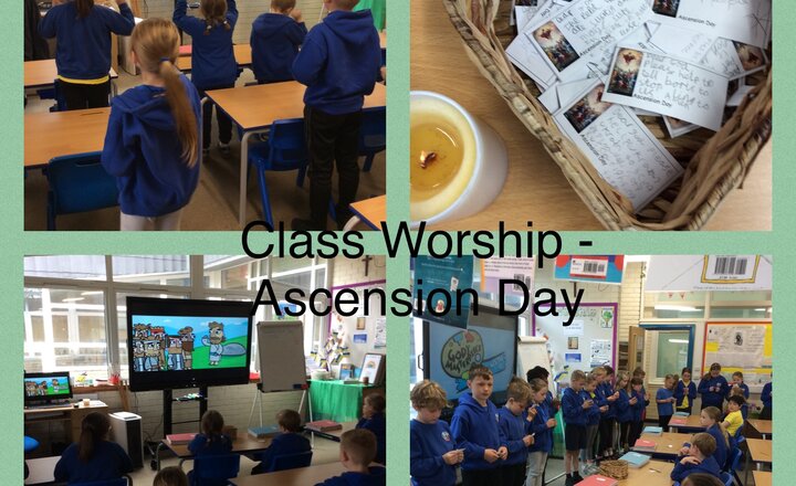 Image of Year 3 Class Worship - Ascension Day