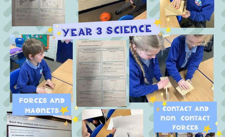 Image of Year 3 Science: Exploring contact and non-contact forces