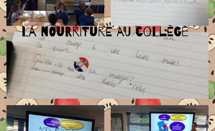 Image of Year 4 - Discussing Mealtimes in French 