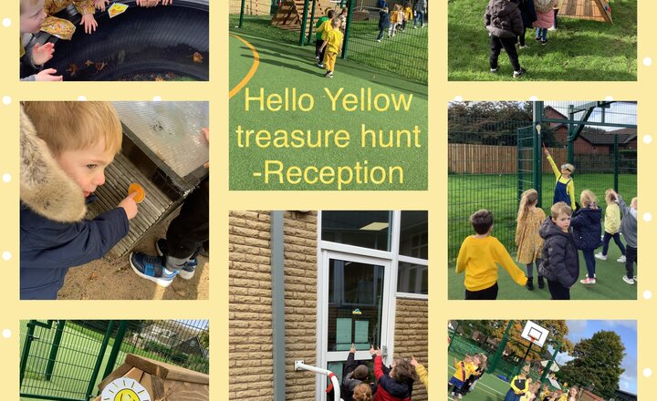 Image of Reception- Hello Yellow Day treasure hunt.