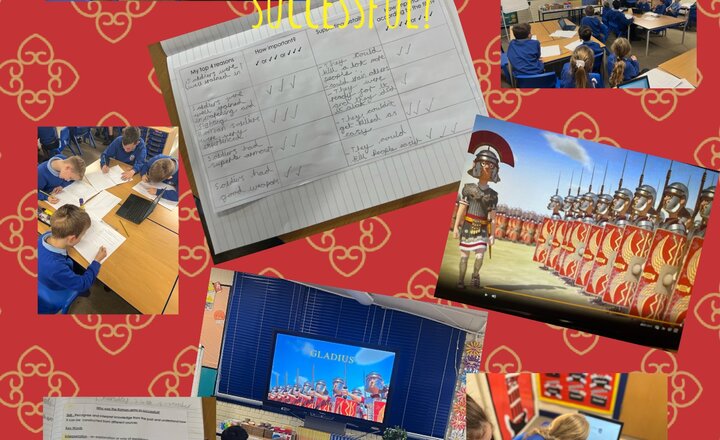 Image of Year 4 History - Why was the Roman Army so successful? 