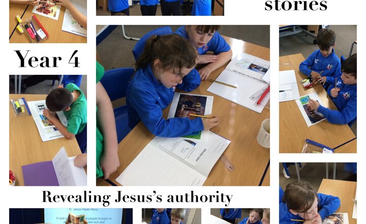 Image of Year 4 - RE: Revealing Jesus’s Authority