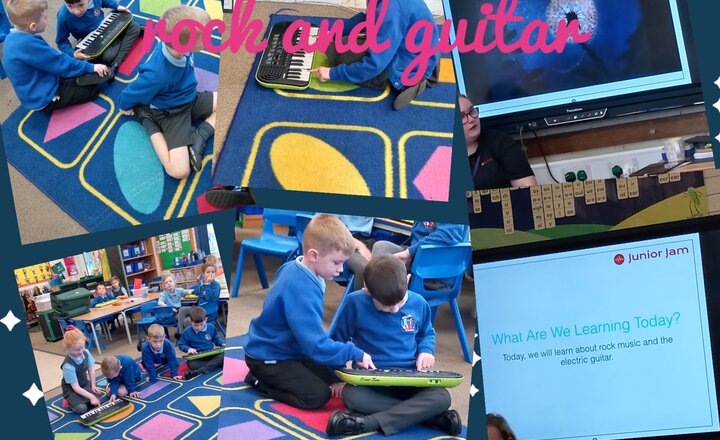 Image of Year 2 - Exploring rock and guitar music