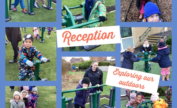 Image of Reception- Exploring our outdoor area