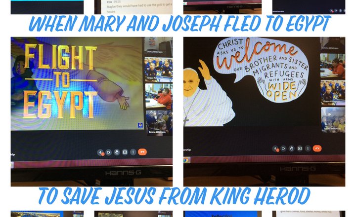 Image of Reflecting on Mary, Joseph and Jesus as refugees