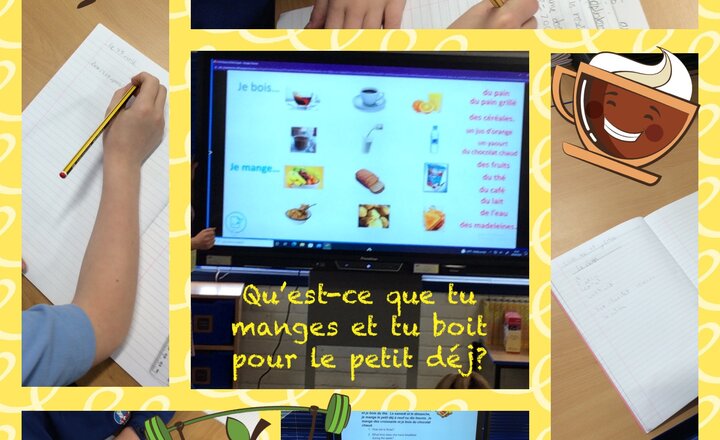 Image of Year 4 Talking Food - in French
