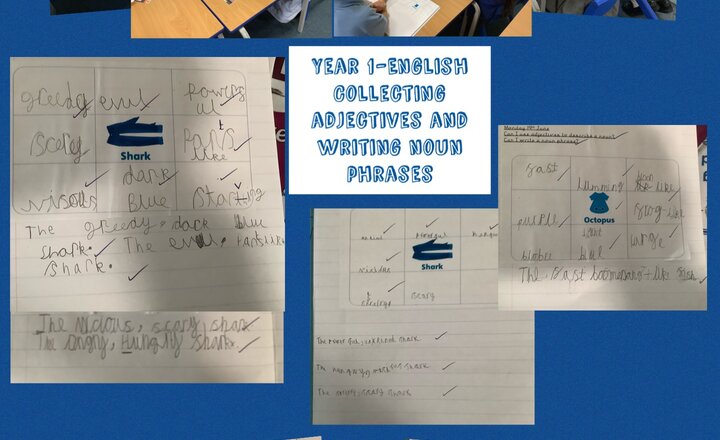 Image of Year 1 English- Collecting Adjectives and Writing Noun Phrases 