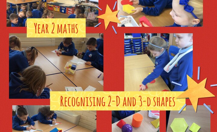 Image of Year 2 Maths: Recognising 2-D and 3-D Shapes 