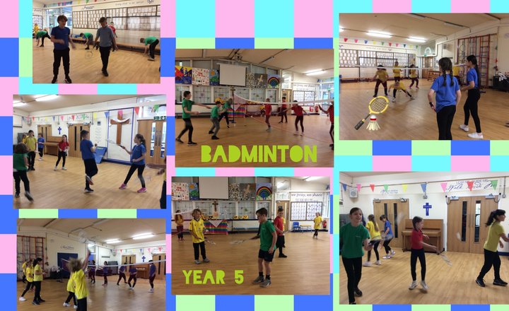 Image of Badminton-Year 5 