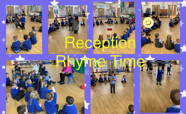 Image of Reception’s First Rhyme Time 