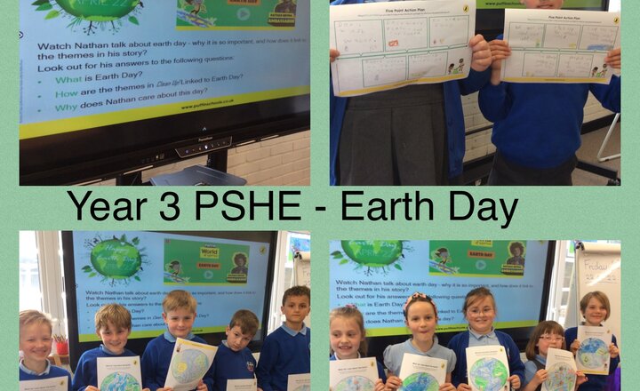 Image of Year 3 PSHE - Earth Day