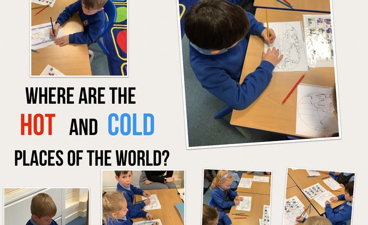 Image of Year 1 Geography- Hot and Cold Places of the World. 