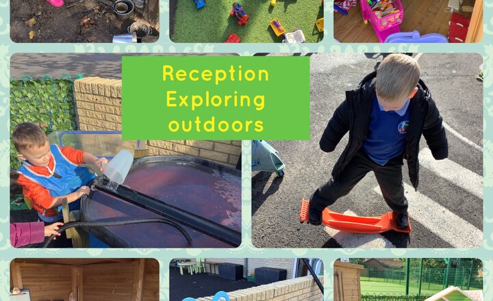 Image of Reception: Exploring outdoors