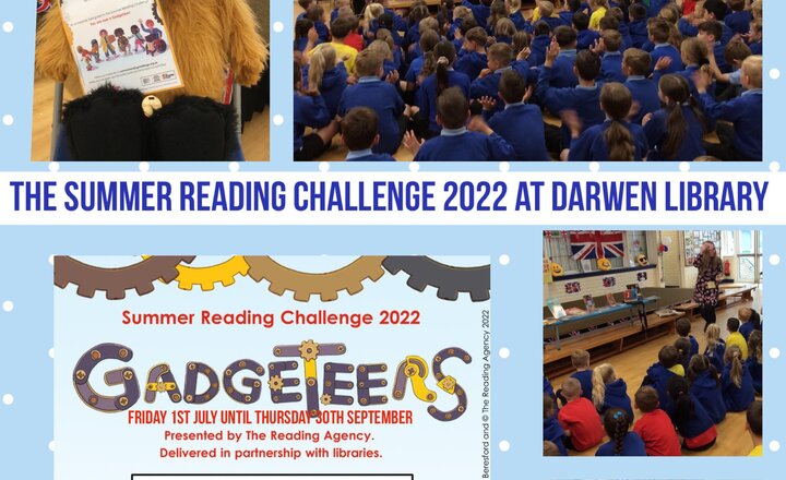 Image of Darwen Library- Summer Reading Challenge 2022
