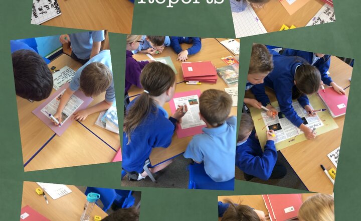 Image of Year 4 - Features of Newspaper Reports