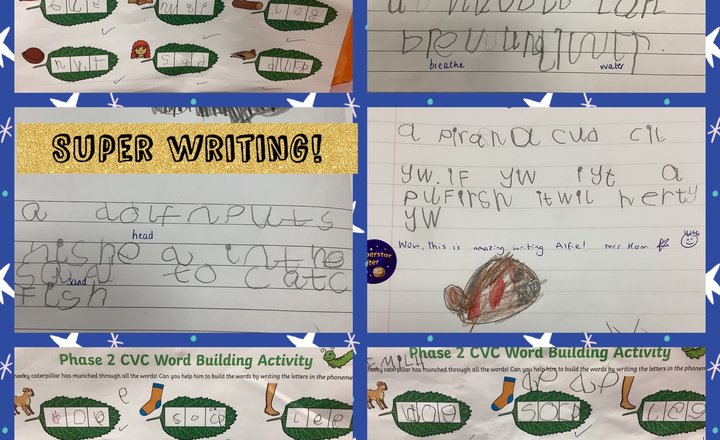 Image of Reception: super writing 