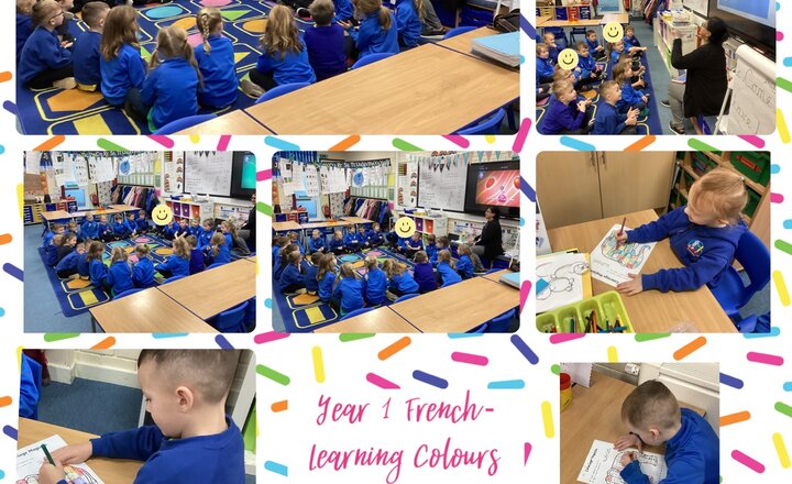 Image of Year 1 French- Learning Colours 