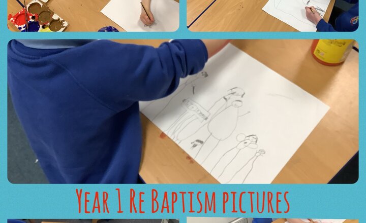 Image of Year 1 RE Baptism pictures
