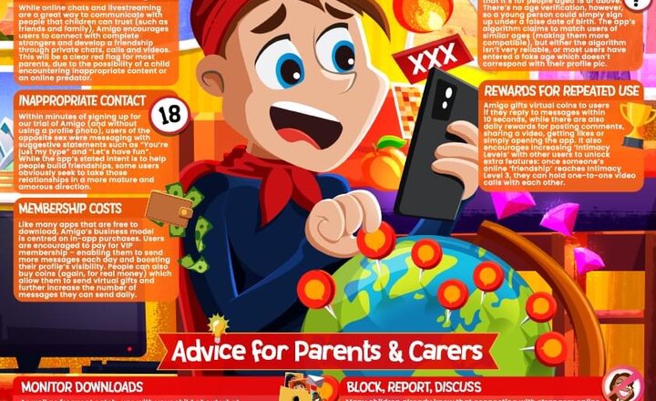 Image of Online Safety: Amigo parent guide