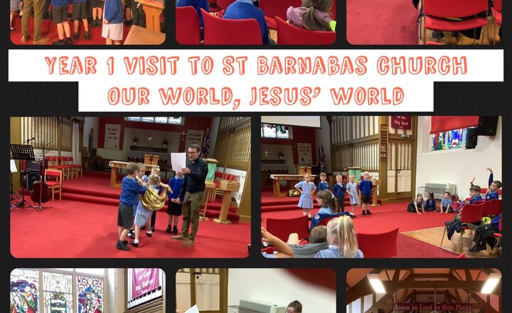 Image of Year 1 Visit to St Barnabas Church 