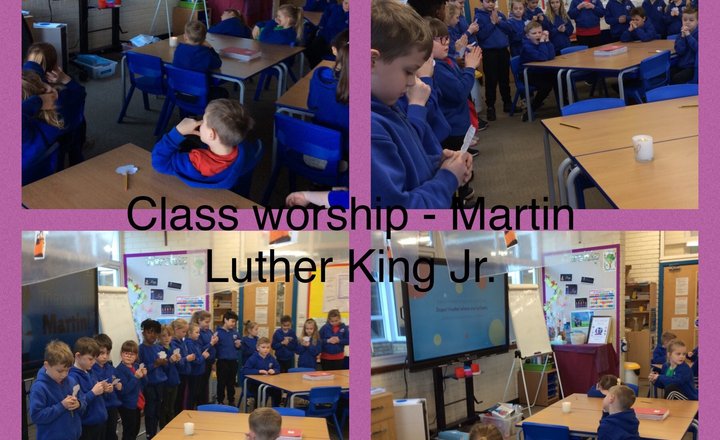 Image of Year 3 -Martin Luther King Jr Worship