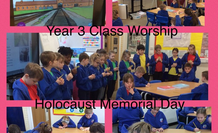 Image of Year 3 - Holocaust Memorial Day Class Worship