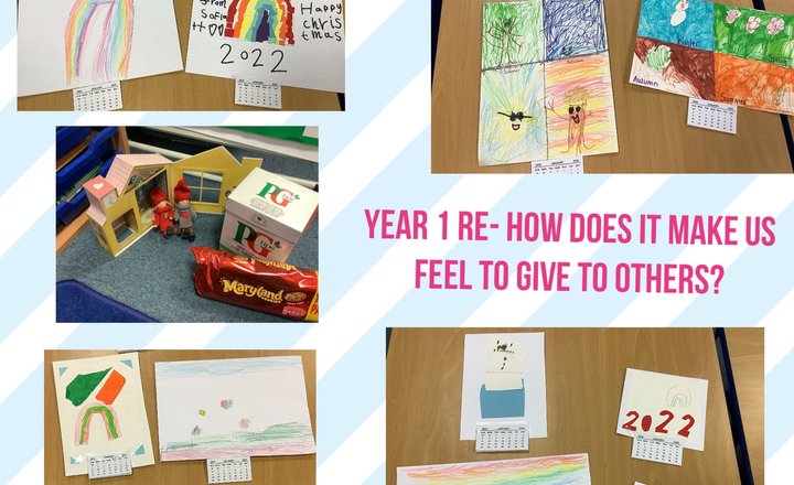 Image of Year 1 RE- Giving to others 