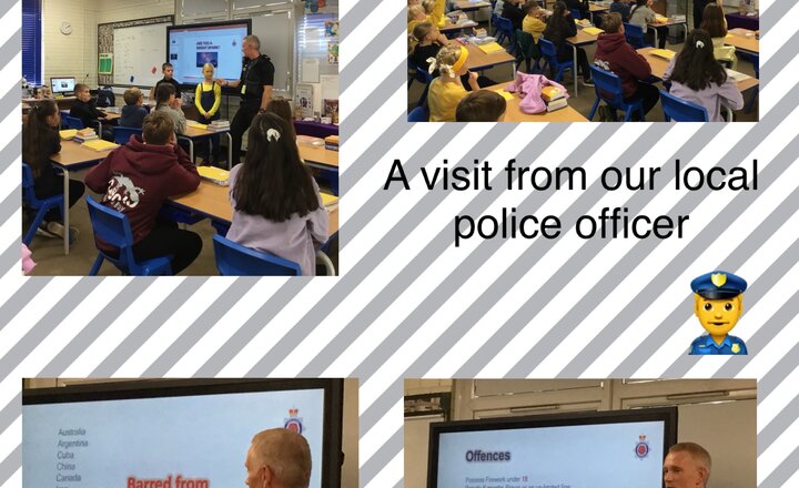 Image of Year 6- Local police officer visit