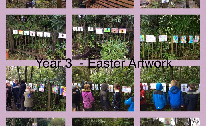 Image of Year 3 - Easter Artwork 