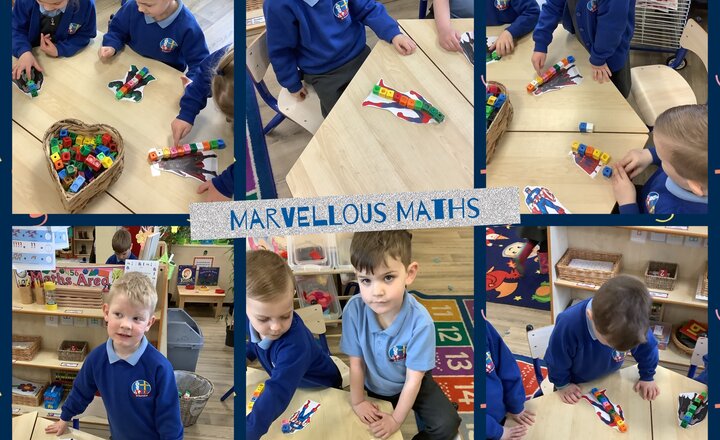 Image of Reception Measuring in Maths