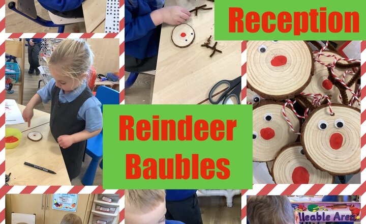 Image of Reception - Making Reindeer Baubles