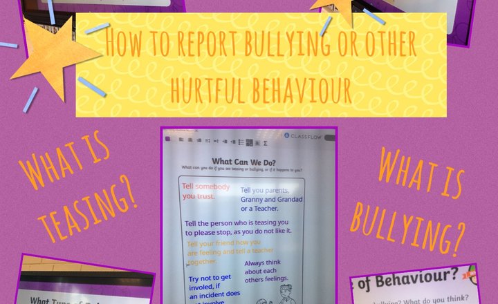 Image of Year 2 PSHE: How to report bullying or other hurtful behaviour. 