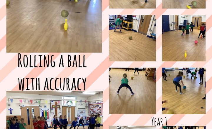 Image of Year 1- Rolling a ball with accuracy 