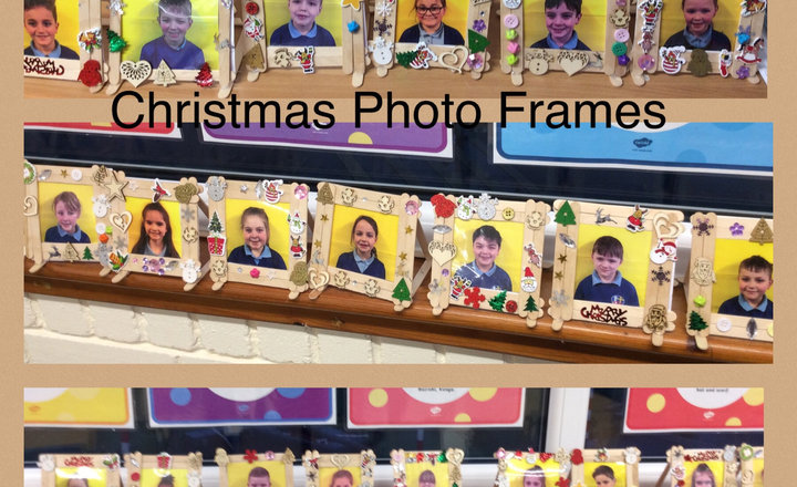 Image of Year 3 DT- Christmas Photo Frames 
