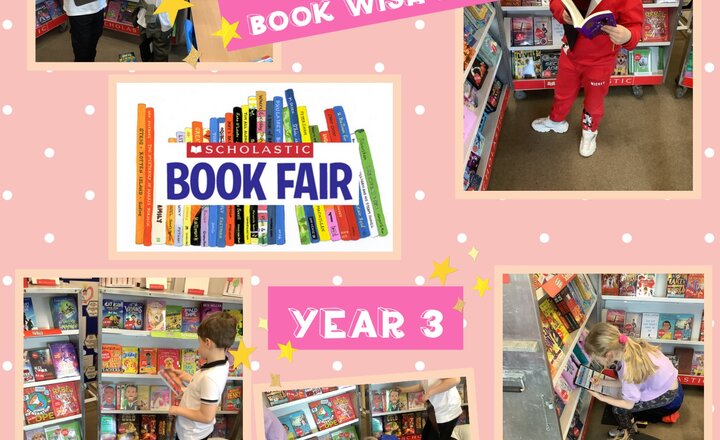 Image of Year 3: Scholastic Book Fair! 