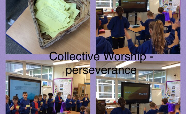 Image of Year 3 Class Worship - Perseverance