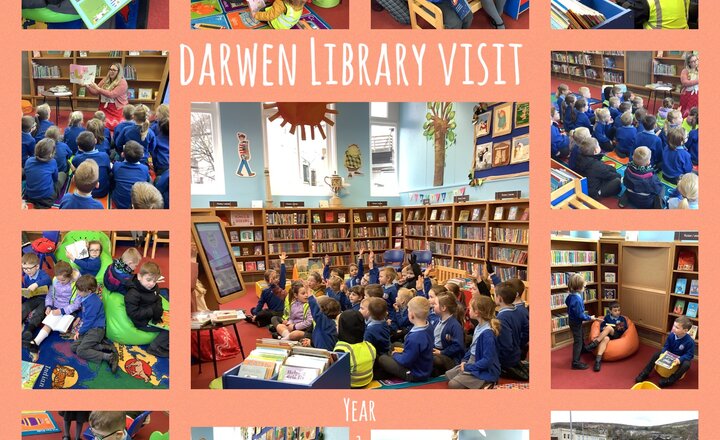 Image of Year 1- Darwen Library Visit